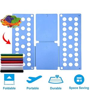 WJCCY Clothes Folder Board Adult Kids T-Shirt Sweater Jacket Folding Flip Laundry Quick Organizer Easy Storage Home or Travel Use