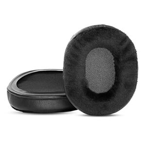 yunyiyi recon 200 earpads cushion compatible with turtle beach atlas one pc/recon 200 gaming headset ear cup repair parts (hybrid velour)