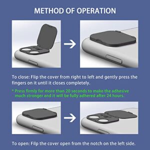 EYSOFT Phone Camera Lens Cover Compatible for iPhone 13Pro /iPhone 13 Pro Max,Camera Lens Protector to Protect Privacy and Security,Strong Adhesive