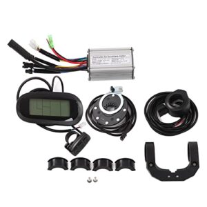 rosvola 36v/48v brushless motor controller, waterproof connector 250w electric bike controller kit ordinary wave low level for lithium battery modification