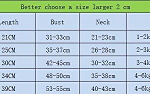 Clopon Dog Shirt Fleece Sweater for Small Pet Clothes Boy Yorkies Sweatshirt Harness Breathable Apparel Outfits Plaid S