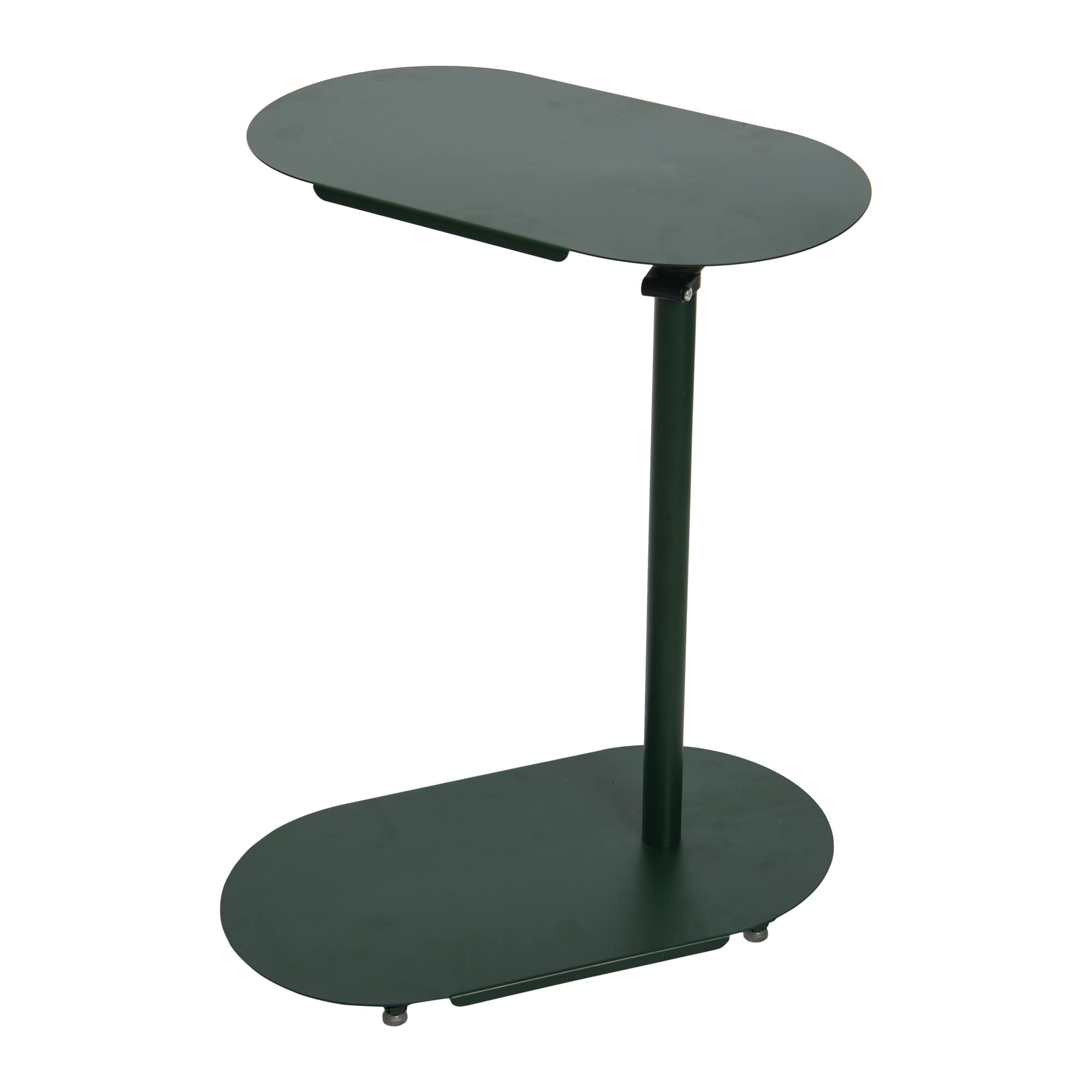 Main + Mesa Modern Adjustable C-Table, Dark Green