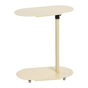 main + mesa modern adjustable c-table, sand