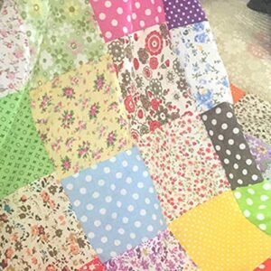 Fabric Bundle, Clear Lines Printed Fabric Needlecrafts Cloth for Hand-Made Sewing for Wallets for Baby Clothing