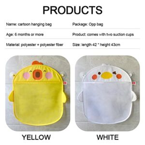 Bathtub Toy Storage Bag for Bathroom/Living Room/Bedroom,Shower Toy Bag Children's Toy Storage Bag Organizer Bag Bath Toy Organizer Shower Caddy Bathroom Baby Toy Storage Quick Dry Bathtub Mesh Net