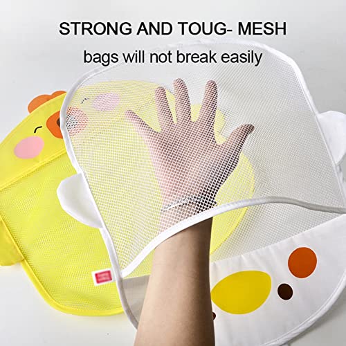 Bathtub Toy Storage Bag for Bathroom/Living Room/Bedroom,Shower Toy Bag Children's Toy Storage Bag Organizer Bag Bath Toy Organizer Shower Caddy Bathroom Baby Toy Storage Quick Dry Bathtub Mesh Net