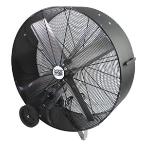 maxx air 42" high velocity industrial belt drive barrel fan. damage and dent resistant (42 inch barrel fan)