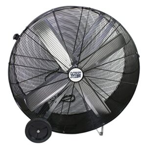 Maxx Air 42" High Velocity Industrial Belt Drive Barrel Fan. Damage and Dent Resistant (42 Inch Barrel Fan)