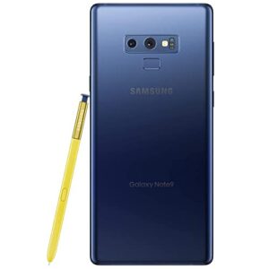 SAMSUNG Galaxy Note 9 (128GB, 6GB) 6.4", Snapdragon 845, IP68 Water Resistant, 4G LTE GSM AT&T Unlocked (T-Mobile, Metro, Global) N9600 (Fast Wireless Pad Bundle, Ocean Blue)