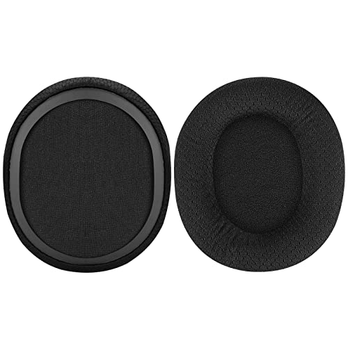 Geekria Comfort Mesh Fabric Replacement Ear Pads for Microsoft Xbox Wireless, Xbox Stereo Headset 20th Anniversary Special Edition Headphones Ear Cushions, Headset Earpads, Ear Cups Repair Parts