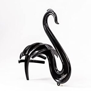 Swan Wig Hanger (Black)