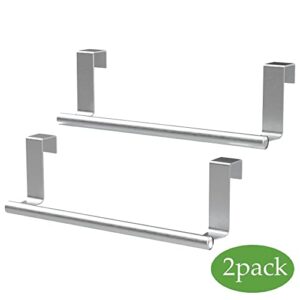 Over The Cabinet Towel Bar, Hand Towel and Washcloth Rack for Bathroom and Kitchen CTB3000 Chrome