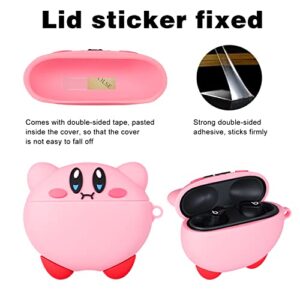 Jowhep Case for Beats Studio Buds Cartoon 3D Design Cute Silicone Cover Fashion Kawaii Funny Cool Fun Unique Wireless Powerbeats Cases for Beats Earbuds Headphones for Girls Boys Teen