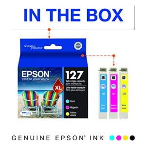 Epson T127120-BCS DURABrite Ultra Black & Color Combo Pack Extra High Capacity - -Cartridge - -Ink and T127520 DURABrite Ultra Multipack Extra High Capacity Cartridge Ink