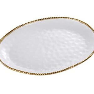 Pampa Bay Golden Salerno Oval Platter