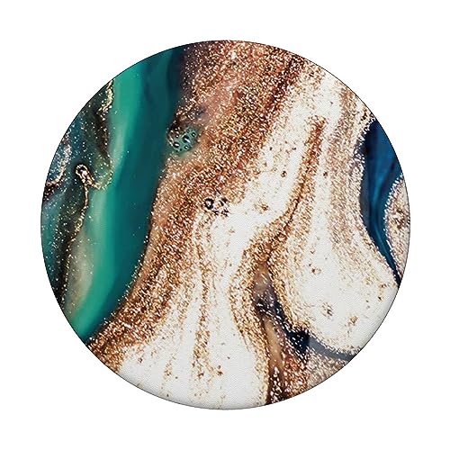 Brown Drift Sand Pattern Phone Popper PopSockets Standard PopGrip