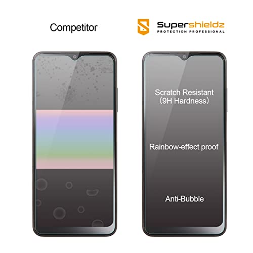 Supershieldz (2 Pack) Designed for Samsung Galaxy A03s Tempered Glass Screen Protector, Anti Scratch, Bubble Free