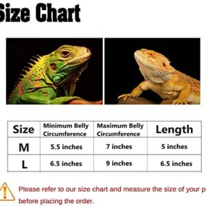 Lizard Dress for Bearded Dragon - Handmade Cotton Tutu Skirt with Lace Princess Sundress Halloween Costume Photo Cosplay Party for Reptile Lizard Bearded Dragon Crested Gecko Chameleon (M, Pink)