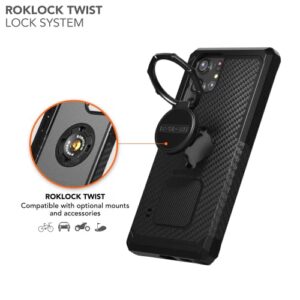 Rokform - Galaxy S22 Ultra Case, 5G Magnetic Case with Twist Lock, Military Grade Rugged, Samsung S22 Ultra 5G Protective Case, Drop Tested Armor (Black)