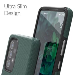 Crave Dual Guard for Samsung Galaxy A53 Case, Shockproof Protection Layer Case 5G - Forest Green