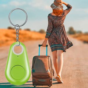 Smart GPS Tracker 4 Packs Water Droplets Shape Multicolor Wireless Key Finder Locator Mini GPS Tracker Anti Lost Alarm Sensor Device Remote Finder Item Finders for Kids Phone Car Wallet Luggage Pet