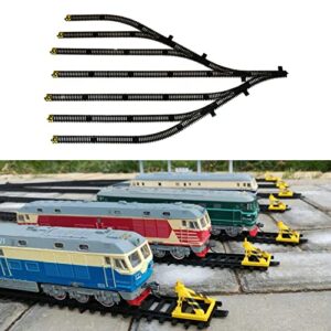 SM SunniMix 34Pcs Model Railway Track 1/87 for Train Railway Layout Architecture Model