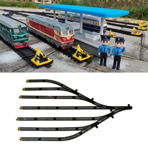 SM SunniMix 34Pcs Model Railway Track 1/87 for Train Railway Layout Architecture Model