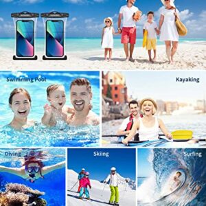 KOSENEC Universal Waterproof Pouch, IPX8 Waterproof Phone Case/Holder Underwater Cellphone Dry Bag for Beach Travel Kayaking Swimming, Compatible for iPhone 13 12 11 XS X 8 Series, Galaxy Up to 7.2"