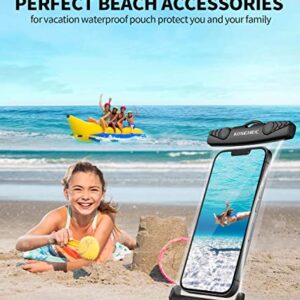 KOSENEC Universal Waterproof Pouch, IPX8 Waterproof Phone Case/Holder Underwater Cellphone Dry Bag for Beach Travel Kayaking Swimming, Compatible for iPhone 13 12 11 XS X 8 Series, Galaxy Up to 7.2"