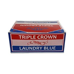 Triple Crown Laundry Blue Squares Whitener (Pack of 10 Tablets)