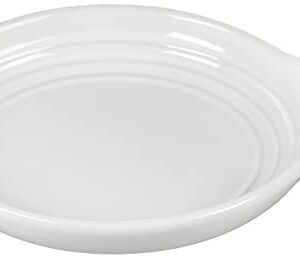 Le Creuset Signature Stoneware Spoon Rest, 6 Inches, White