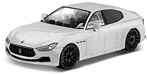 COBI Maserati Collection Maserati Ghibli Hybrid Vehicle, White