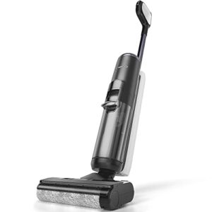 tineco floor one s5 pro 2 cordless wet dry vacuum smart hardwood floor cleaner machine, one-step cleaning mop for sticky messes and pet hair, lcd display, app, voice guide with ultra mode