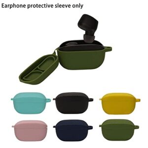 SHILIJIA Silicone Case Pouch Box for JBL Wave 100TWS Portable Protective Cover with Buckle Wireless Bluetooth Headset Organiser Earphone Headphone Accessories