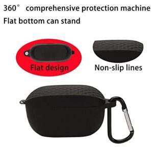 SHILIJIA Silicone Case Pouch Box for JBL Wave 100TWS Portable Protective Cover with Buckle Wireless Bluetooth Headset Organiser Earphone Headphone Accessories