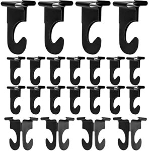 wxj13 15 pair ceiling hooks, drop ceiling hooks for hanging, metal t-bar hooks, heavy duty ceiling hooks, suspended t-bar clips for office home stores and wedding decorations