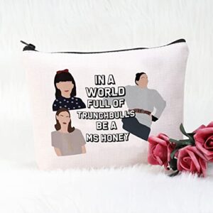 POFULL Movie Inspired Gifts In a World of Trunchbulls be a Ms. Honey Zipper Pouch Bag Fan Gift (MS HONEY bag)