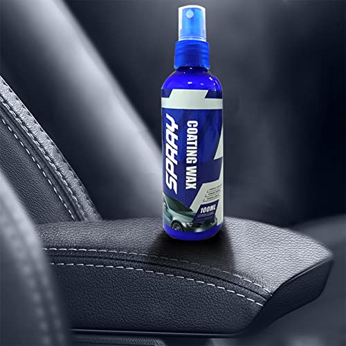 Car Plating Refurbishing Agent, Plastic Parts Refurbish Agent, Anti Scratch Hydrophobic Polish Nano Coating Agent, Ceramic Pro 9H Coating Long Lasting Professional Care Anti Fog (100ml, 2Pcs)