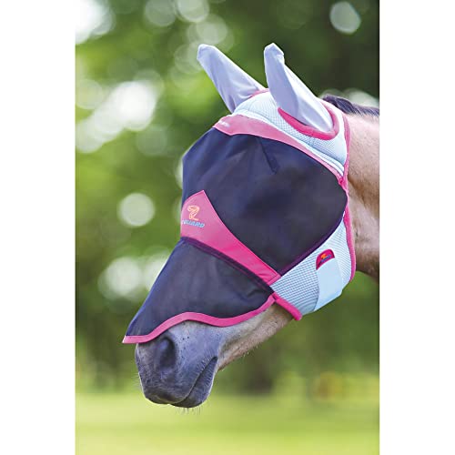 Shires Equestrian Air Motion Fly Mask with Ears & Nose (Full)