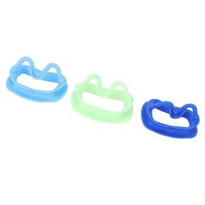 3pcs Cheek Retractor, Food Grade Silicone Cheek Retractor, Dental Mouth Opener Mouth Opener for Teeth