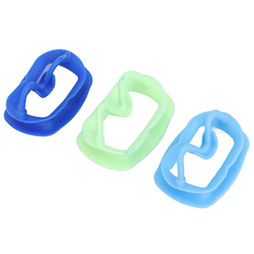 3pcs Cheek Retractor, Food Grade Silicone Cheek Retractor, Dental Mouth Opener Mouth Opener for Teeth