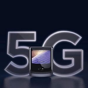 Motorola Razr 5G | 256GB | Polished Graphite | Single SIM | for T-Mobile | (Renewed)