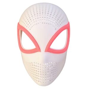 cosplay life spider face shell with lenses - spider mask - halloween costume accessory (gwen, 25cm)