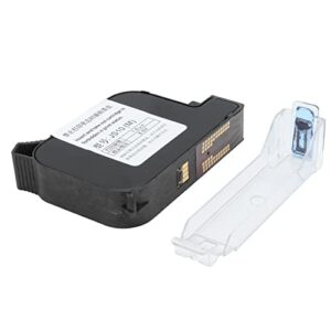 YOAS Inkjet Cartridge, Stable Viscosity Black Ink Cartridges Quick Drying JS10 (M) for Manual Printers