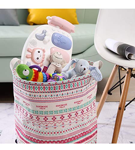 AFXOBO Home Waterproof Laundry Basket Large Capacity Folding Cloth Laundry Basket for Clothes Toy