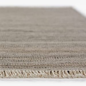 Momeni Cove Recycled P.E.T Area Rug, Grey, 2' X 3'