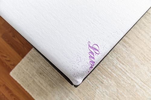 Tulo by Mattress Firm | 12 INCH Memory Foam Lavender Mattress | Pain-REDUCING Pressure Relief | Queen Size