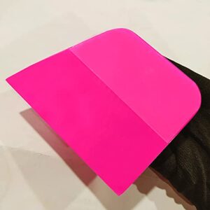 Pink PPF Squeegee Vinyl Squeegee for Car Vinyl Paint Film Installation, Window Tint Windshield Glass Cleaning Squeegee Tool (Pink)