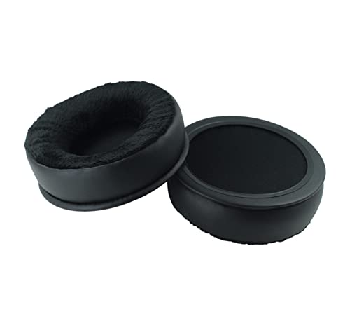 VEKEFF Replacement Ear Pads Compatible with NS-WHP314, HARX300 HARX500, HDJ2000, DJ DN-HP1000, MDR-V700 V500, ProDJ100 ProDj200,RP-DH1200, T4s Headphones (Velvet/PU)