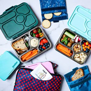 Yumbox Presto Leakproof Stainless Steel Leakproof Bento Box (Tulum Blue)